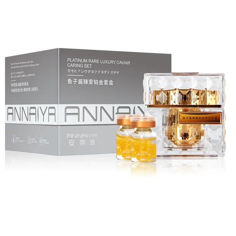 Luxury Skincare Anti Aging - Platinum Rare Luxury Caviar Caring Set