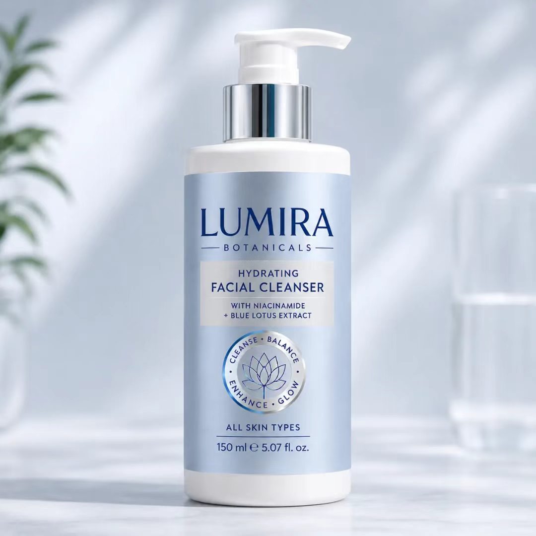 Custom Luxury Blue/Silver Foil - огляд і ціна Luxury Skincare Cleanser