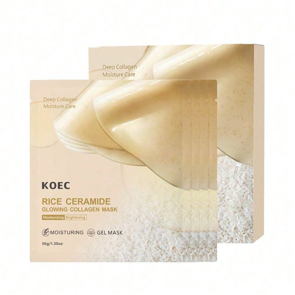 Rice 70 Glow Collagen Mask Ove - огляд і ціна Luxury Skincare Anti Aging