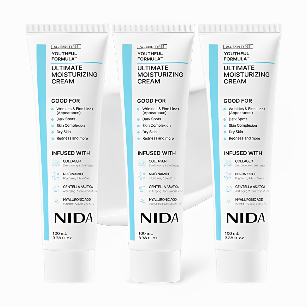 NIDA Moisturizing Face Cream C - огляд і ціна Luxury Skincare Korea