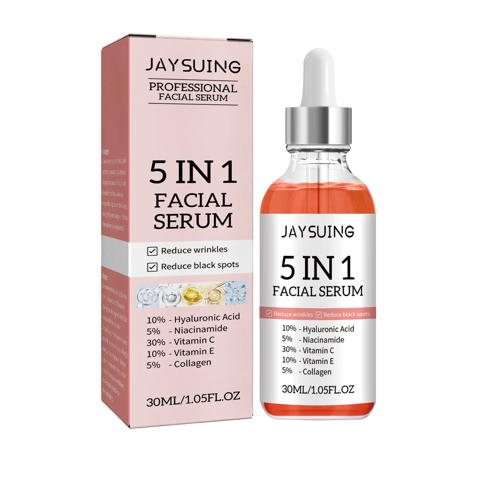 5 In 1 Moisturizing Facial Ser - огляд і ціна Exosome Serum Ampoule