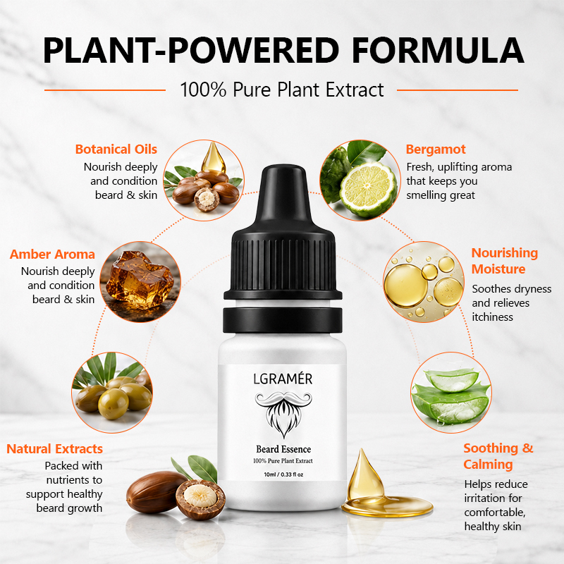 Men's Beard Growth Serum Nouri - огляд і ціна Epidermal Growth Factor