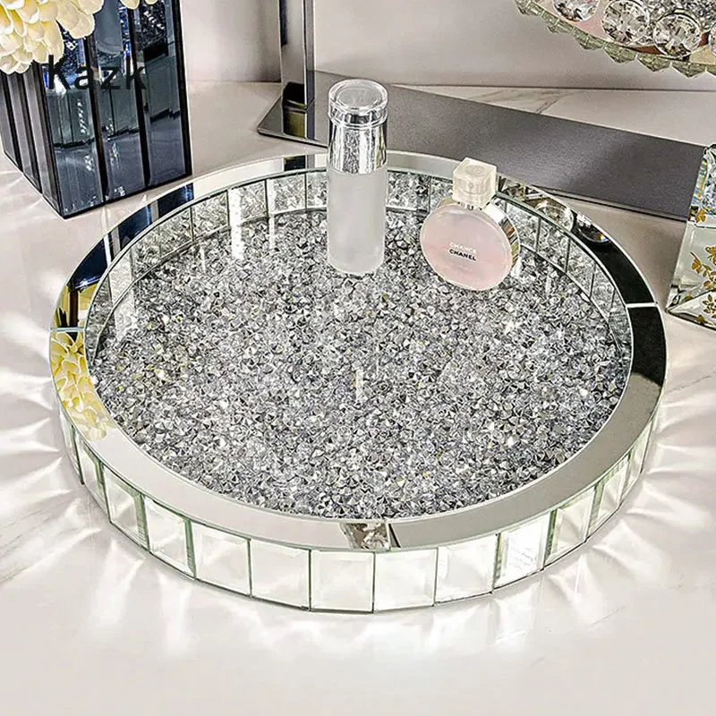Luxurious Diamond Inlay Glass  - огляд і ціна Luxury Skincare Tray