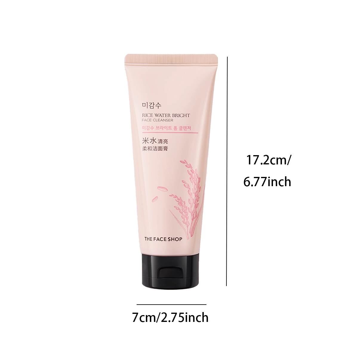 THE FACE SHOP RICE WATER BRIGH - огляд і ціна Luxury Skincare Cleanser