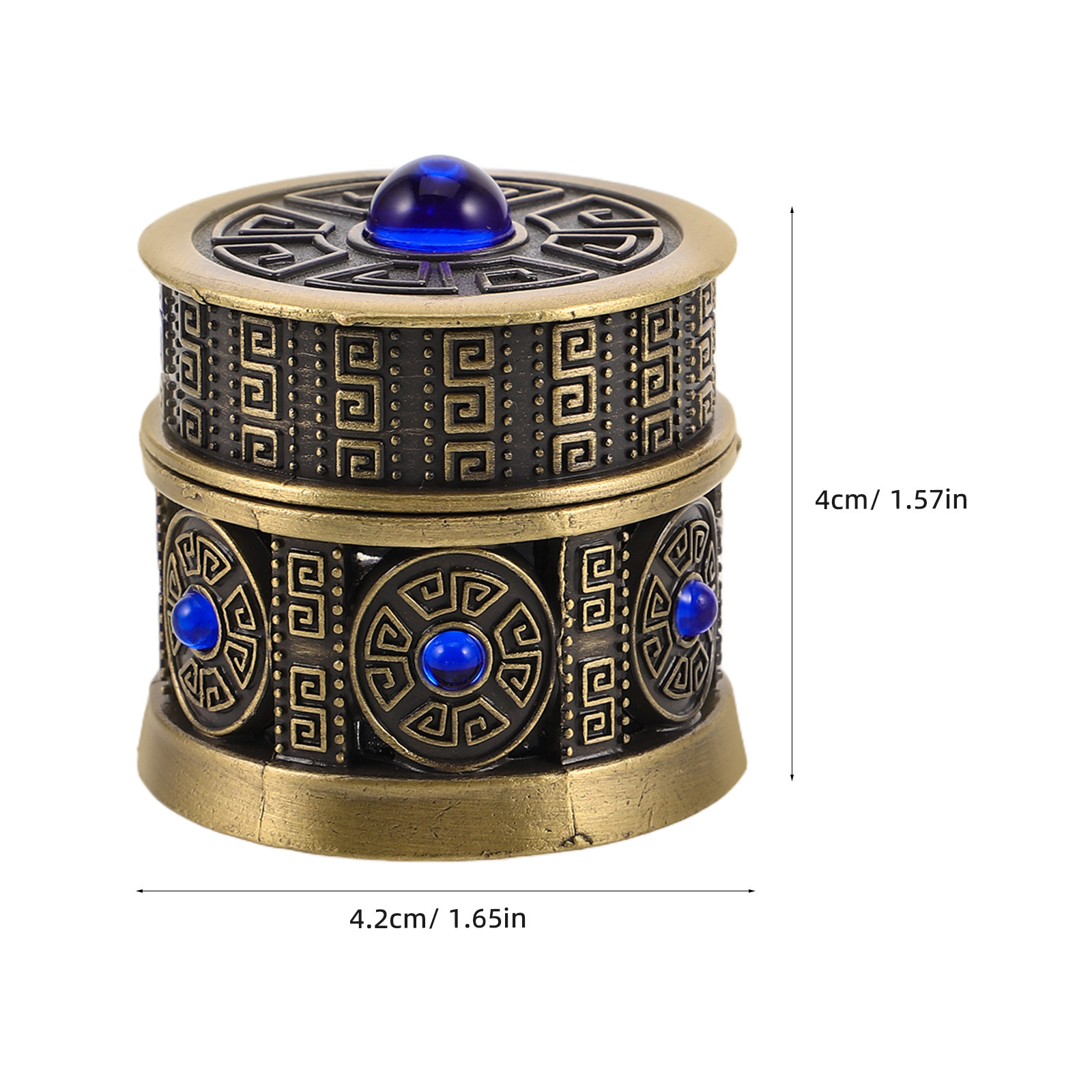 Refillable Metal Glass Cream S - огляд і ціна Luxury Skincare Jars