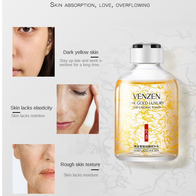 24K Gold Luxury Line Carving T - огляд і ціна Luxury Skincare Anti Aging