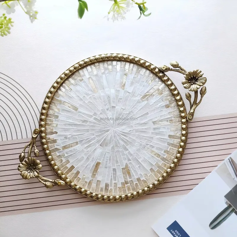 Art Deco Luxury Shell-inlaid T - огляд і ціна Luxury Skincare Tray